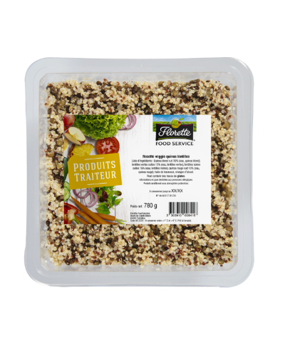Mélange de quinoa lentilles