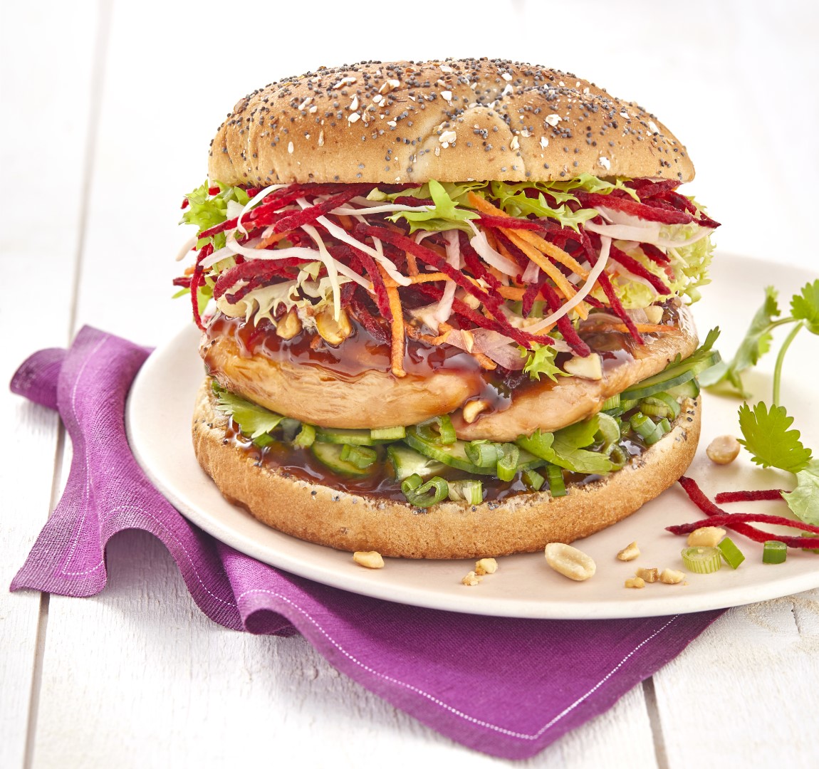 Burger-facon-thai Burger-facon-thai