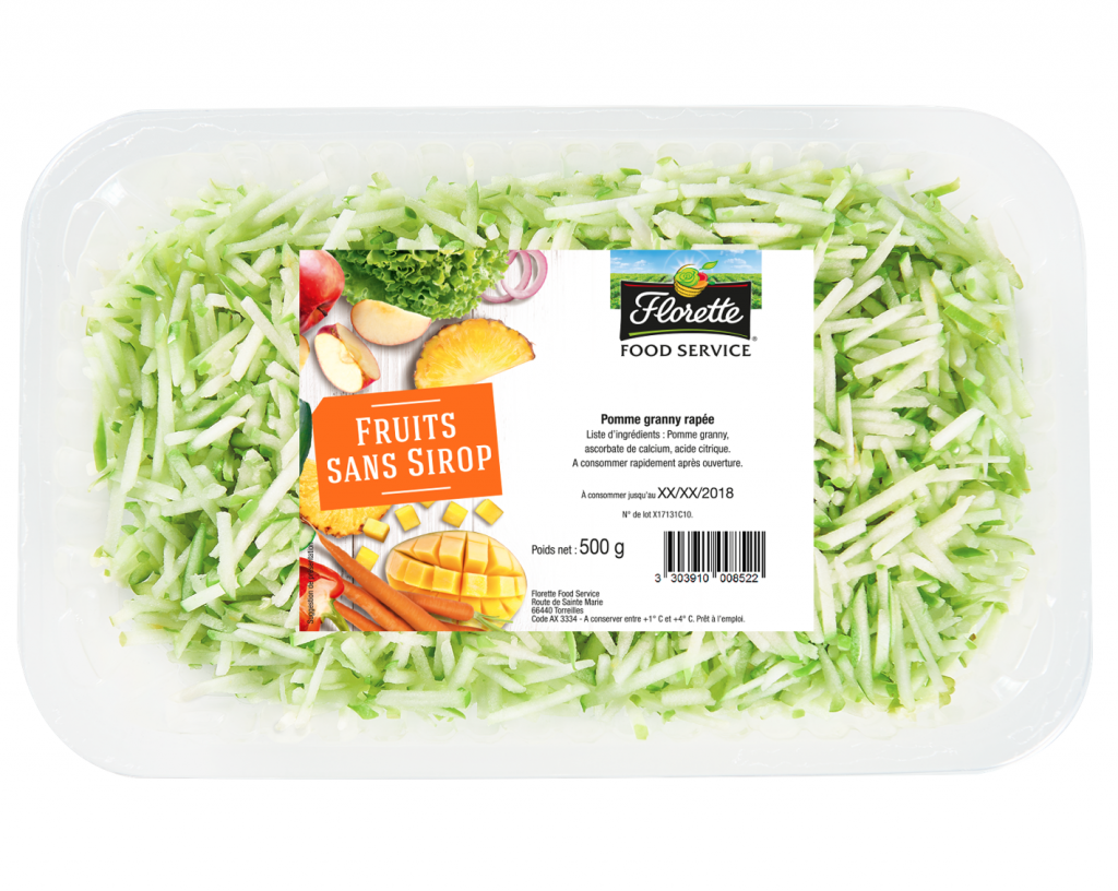 Pomme granny râpée