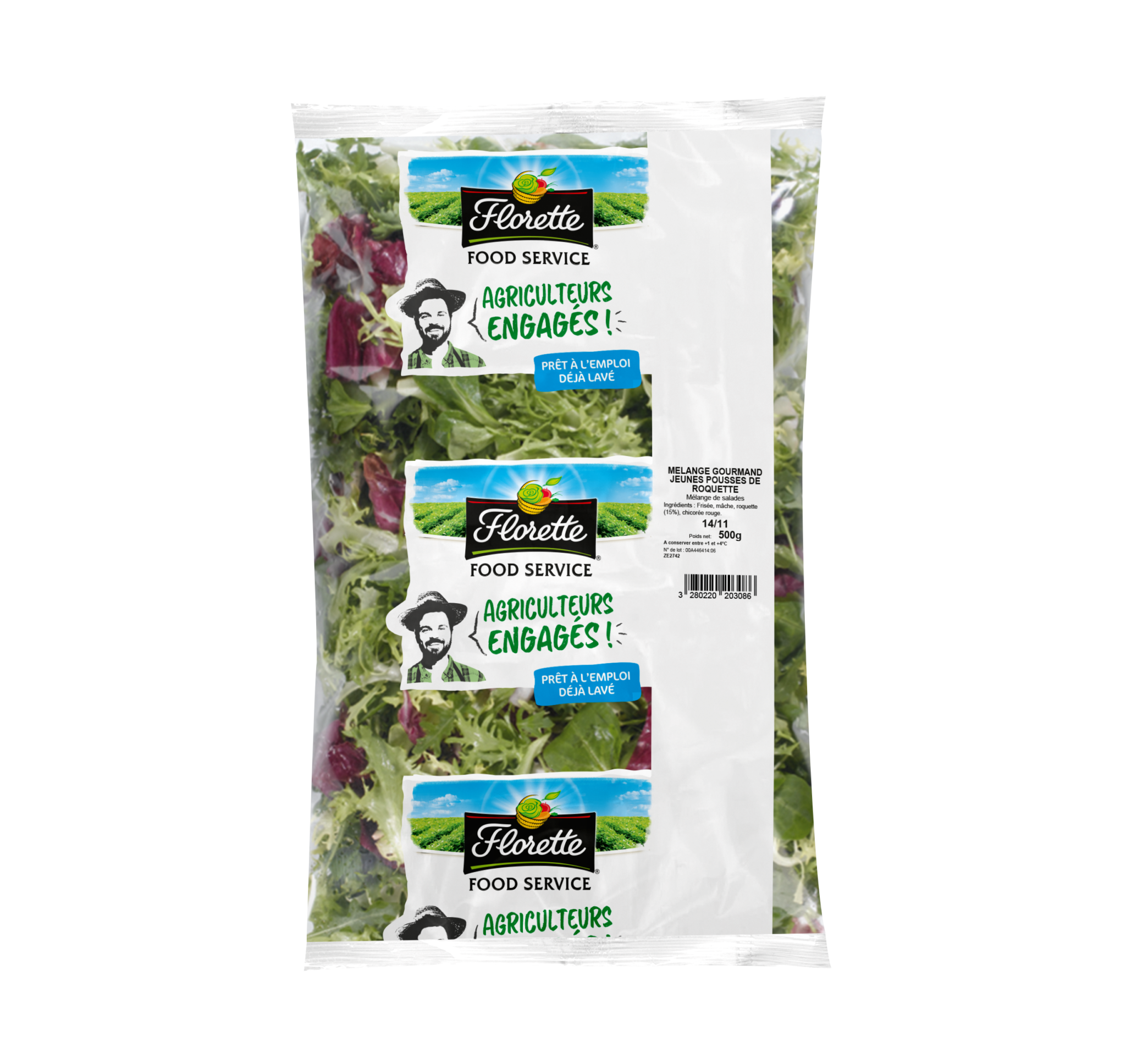 Mélange gourmand aux JP* de roquette